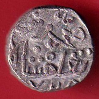 Delhi sultan muhammad shah 6 gani coin-F9692