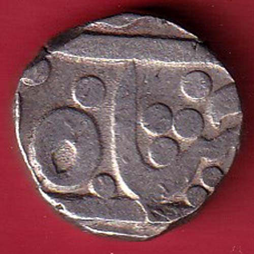 MARATHA CONFEDERACY GOKAK MINT ONE RUPEE SILVER COIN - F9666 - Image 2