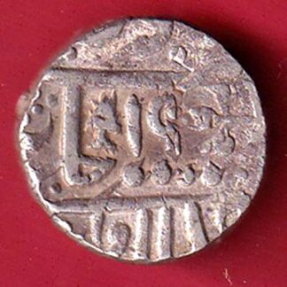 Jhalawar State One Rupee silver coin- F9719
