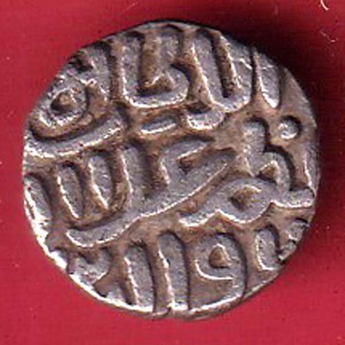 DELHI SULTAN MUHAMMAD SHAH 6 GANI COIN– F9738 - Image 2