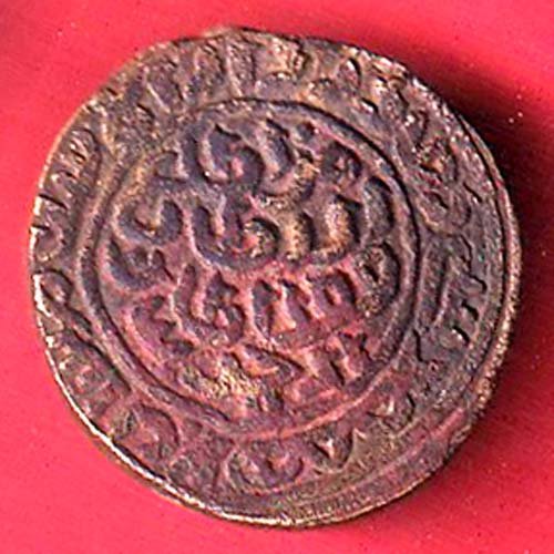 DELHI SULTAN MO.BIN TUGHALAQ FORCED TANKA RARE COIN - F9743