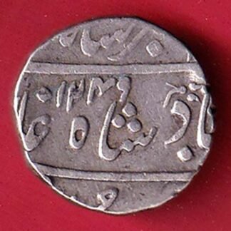 BOMBAY PRESIDENCY  INO AKBARSHAH AHEMEDABAD MINT ONE RUPEE SILVER COIN- F9744