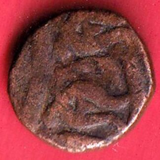 awadh state shahalam ii najibabad mint one paisa copper coin - FC8926