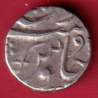 BARODA STATE AANAND RAO HALF RUPEE SILVER COIN - FC8942