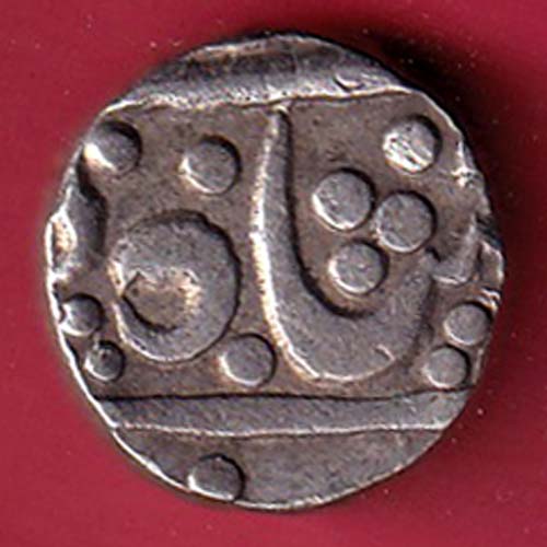 MARATHA CONFEDERACY GOKAK MINT ONE RUPEE SILVER COIN - FC8956 - Image 2