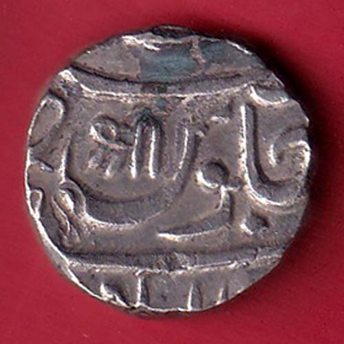 MARATHA CONF. CHAKAN MINT MUMINABAD MINT ONE RUPEE SILVER COIN– FC8984
