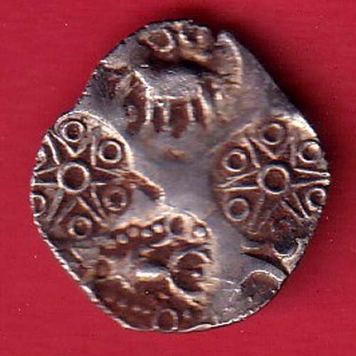 “rare” Ancient Punch Marked Coinage from Godavari Valley Vidarbha Region- FC8994