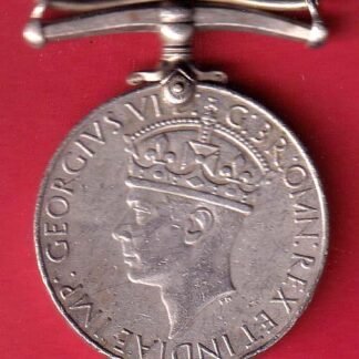 medal : 1945 – GEORGEIVS VI REGINA WORLD WAR II BRITISH INDIA NICKLE RARE MEDAL COIN – FC9046