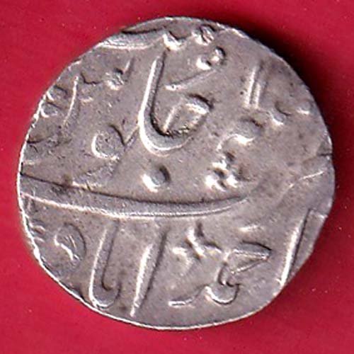 BOMBAY PRESIDENCY INO AKBARSHAH AHMEDABAD MINT ONE RUPEE SILVER COIN- FC9055