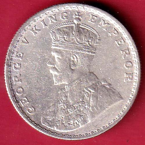 British India 1918 Bombay mint George v One Rupee silver coin – FC9149 - Image 2