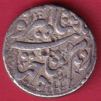 mughals jahangir lahore mint one rupee silver coin  - FC9165