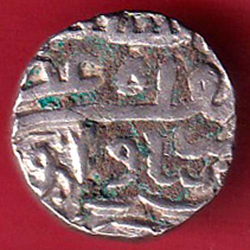 Mughals Akbar Gujarat Local Issue Half Tanka Rare Silver –FC9182