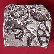 ANCIENT INDIA MAURYAN PERIOD  MAGADH DYNASTY SILVER PUNCHMARK –FC9185