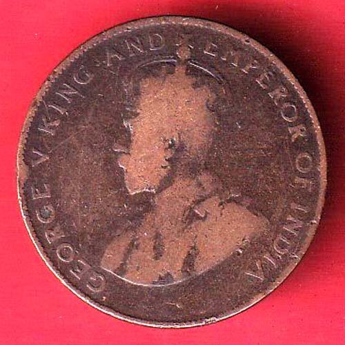 Mauritius 5 Cents - George V 1923 RARE COIN –FC9189 - Image 2