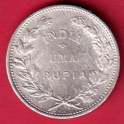 “UNC’’ Portuguese India Uma rupee 1912 BEAUTIFUL SILVER COIN – FC9236 - Image 2