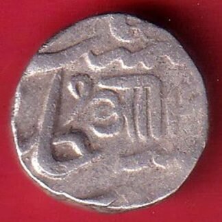 BARODA STATE AANAND RAO hindi “AA” gaikwad silver coin- F9869