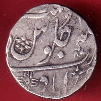 BOMBAY PRESIDENCY INO AKBARSHAH AHEMEDABAD MINT ONE RUPEE SILVER COIN- FC9323