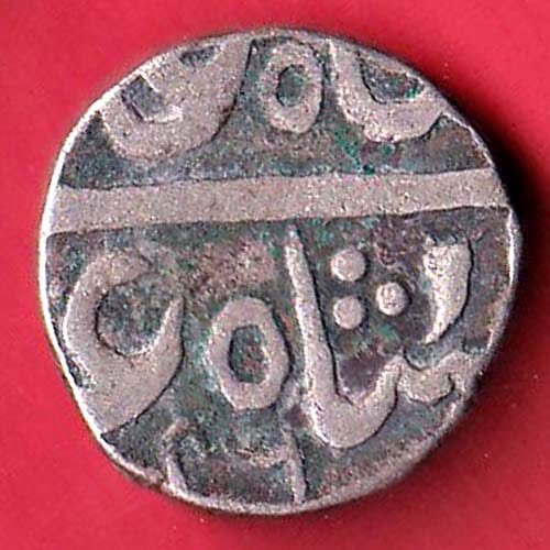 cambay state khambayat mint one rupee silver coin - FC9351 - Image 2