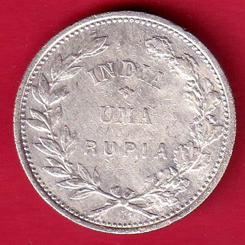 “UNC’’ Portuguese India Uma rupee 1912 BEAUTIFUL SILVER COIN-- FC9355 - Image 2