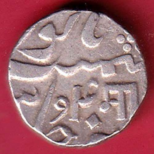 baroda state manaji one rupee silver coin- FC9405