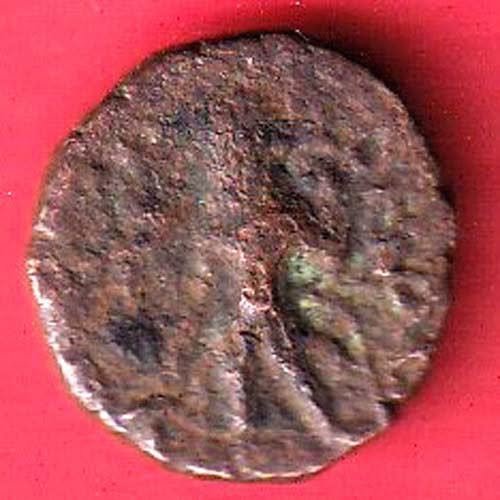 Kushan Empire Tetradrachm Kanishka I copper coin – FC9432 - Image 2