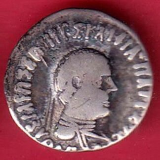 Indo-Greek Kingdom Apollodotus II 1 Drachma SILVER coin :- FC9446