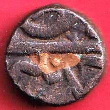 Ahmednagar sultanate nizam shahi falus copper coin :-F9851 - Image 2