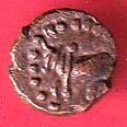 ANCIENT INDIA NAGAS OF PADMAVATI GANPATI NAGA RARE COIN-F9908