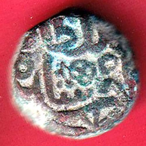 GUJRAT SULTAN AHEMADSHAH BILLON TANKA – f9935 - Image 2