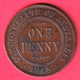 1915 Australia One Penny - King George V– FC9397