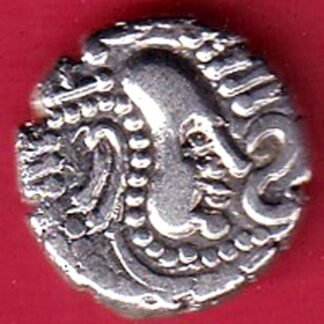 ANCIENT INDIA GADHAYA DYNASTY KING PORTRAIT COIN  – FC9195