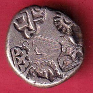 ANCIENT INDIA MAURYAN PERIOD ANIMAL STANDING MAGADH DYNASTY SILVER PUNCHMARK – FC9216