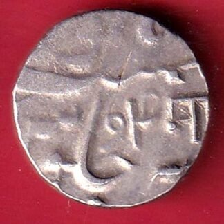 baroda state manaji one rupee silver coin– FC9276