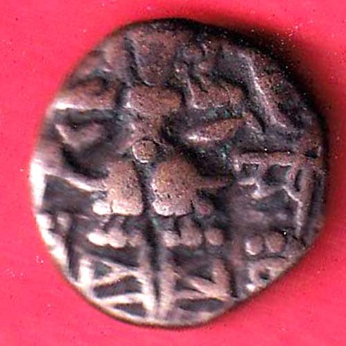 Utpala dynasty copper coin- FC9284 - Image 2
