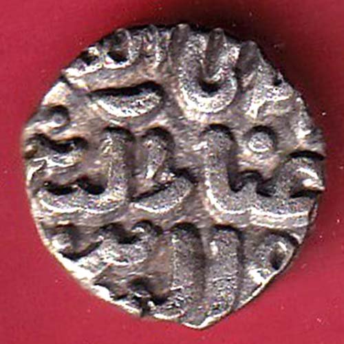 DELHI SULTAN TUGHLOUQUE SHAH 4 GANI COIN- FC9287 - Image 2