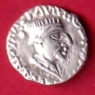 ANCIENT INDIA NAHAPAN DYNESTY KINGS PORTRAIT SILVER COIN – FC9388