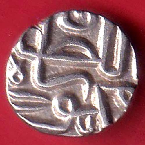 GUJRAT SULTAN MAHMUD SHAH quarter TANKA SILVER COIN- FC9622 - Image 2