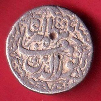 mughals jahangir lahore mint one rupee silver coin  – feh390