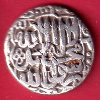 mughals Akbar patna mint one rupee silver coin  – FC9483