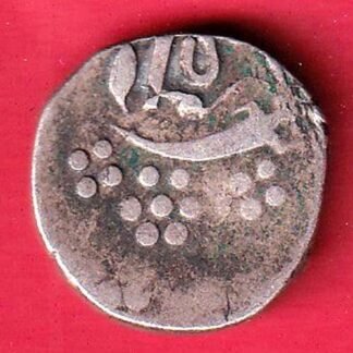 Baroda state sword mark one rupee silver coin– FC9686
