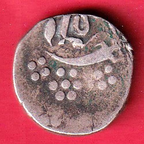 Baroda state sword mark one rupee silver coin– FC9686