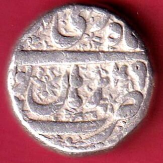 Mughals Akbar burhanpur mint one rupee silver coin– FC9562