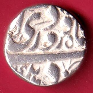 mughals jahangir delhi mint one rupee beautiful silver coin - FC9494
