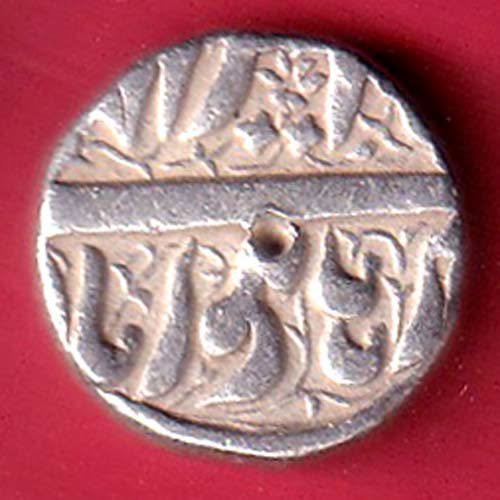 mughals akbar burhanpur mint one rupee silver coin - FC9497 - Image 2
