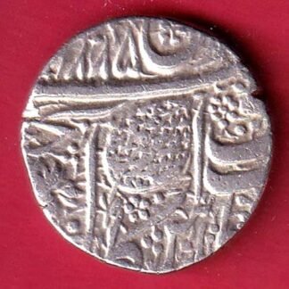 Sikh, Empire of Ranjit Singh Amritsar mint one rupee silver coin – feh446