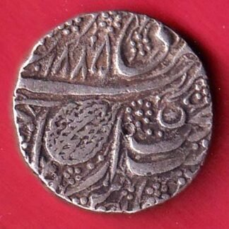 Sikh, Empire of Ranjit Singh Amritsar mint one rupee silver coin – feh448
