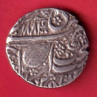 Sikh, Empire of Ranjit Singh Amritsar mint one rupee silver coin – feh454