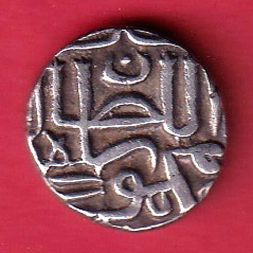 GUJRAT SULTAN MAHMUD SHAH HALF TANKA SILVER COIN – FF153