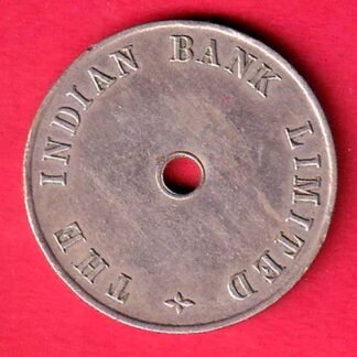 BANK TOKEN :- THE INDIAN BANK LIMITED J 1544 – FF155