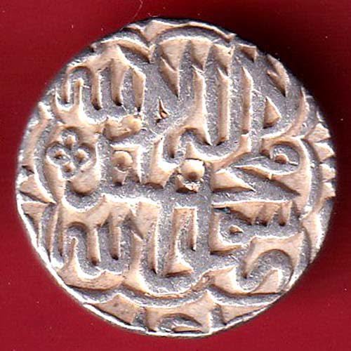 mughals akbar one rupee silver coin – FC9679